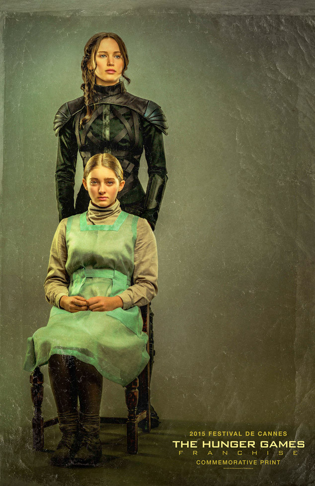 Jennifer Lawrence, Willow Shields, Hunger Games: Mockingjay Part 2, Art Jennifer Lawrence, Willow Shields, Hunger Games: Mockingjay Part 2, Art